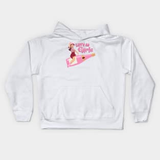 Lets go girls bachelorette Kids Hoodie